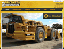 Tablet Screenshot of drillmech.com.au